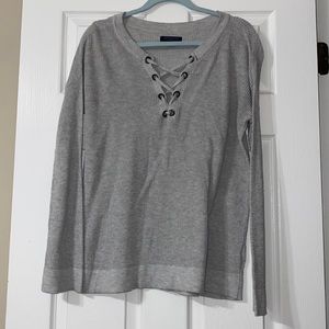 Crisscross blouse